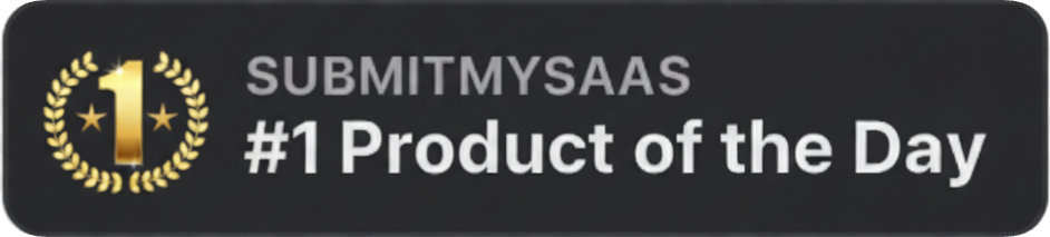 Top 1 Product Badge (Dark Theme)